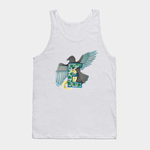 Emerald, eagles and a dragon Tank Top by BeksSketches